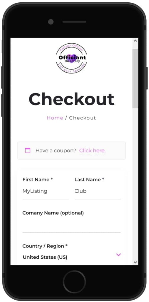 Checkout